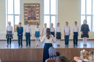 В воскресной школе Иоанно-Кронштадтского храма состоялся хоровой фестиваль
