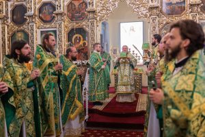 В Казанской духовной семинарии молитвенно отметили престольный праздник